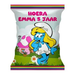 chips zakje Smurfin