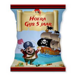Piraten chips zakje