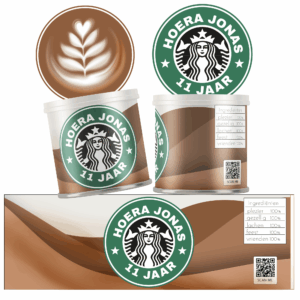 Starbucks Pringles wikkel