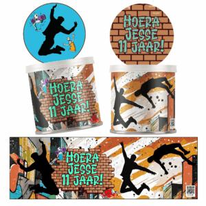 Freerun Pringles wikkel